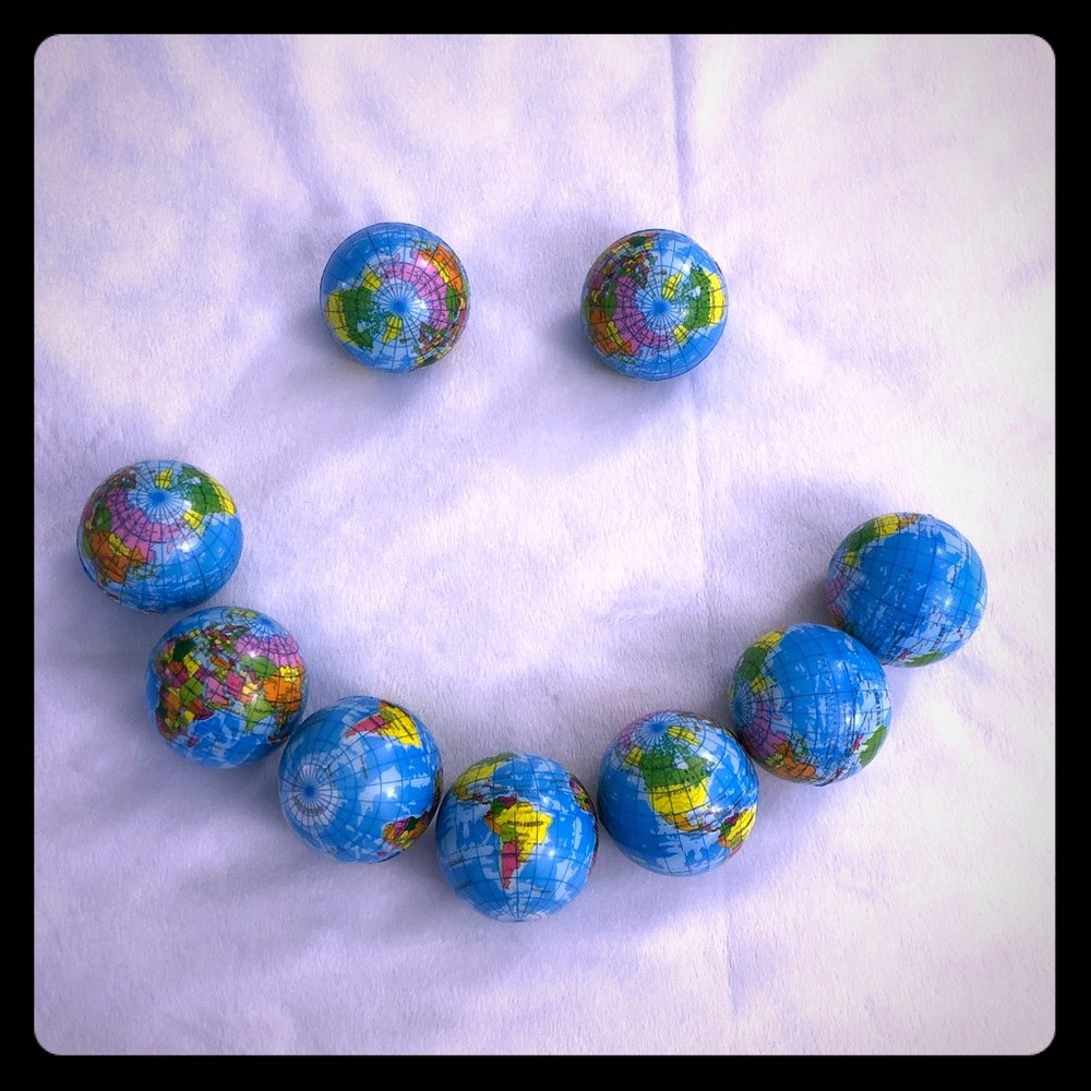 Mini World Stress Ball 3 for $6